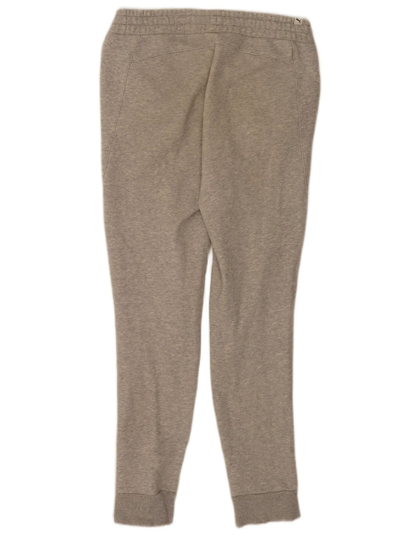 Puma Pantalon de survêtement pour femme Joggers UK 8 Small Gris Coton Sports