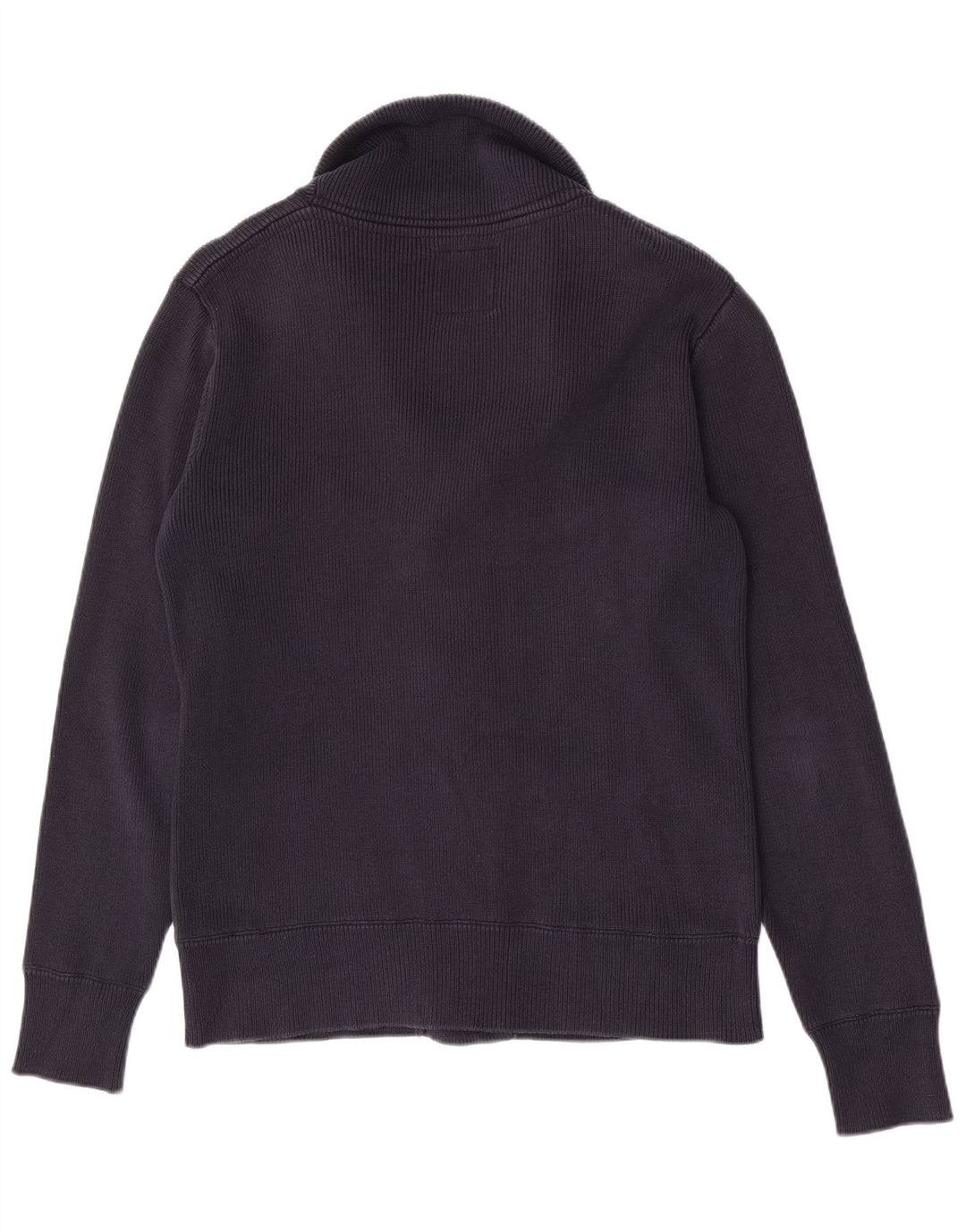 Sun68 Pull Cardigan Homme Petit Bleu Marine Coton