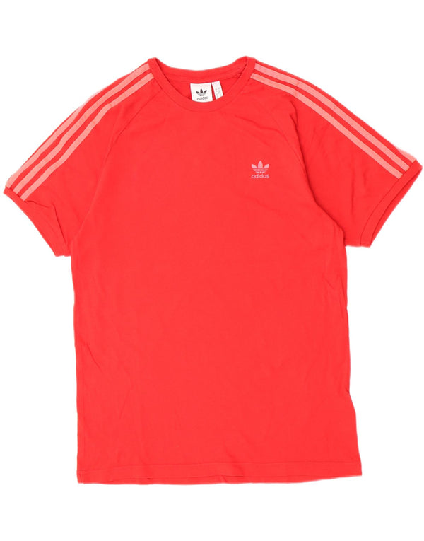 Adidas T-Shirt Homme Haut Large Rouge Coton