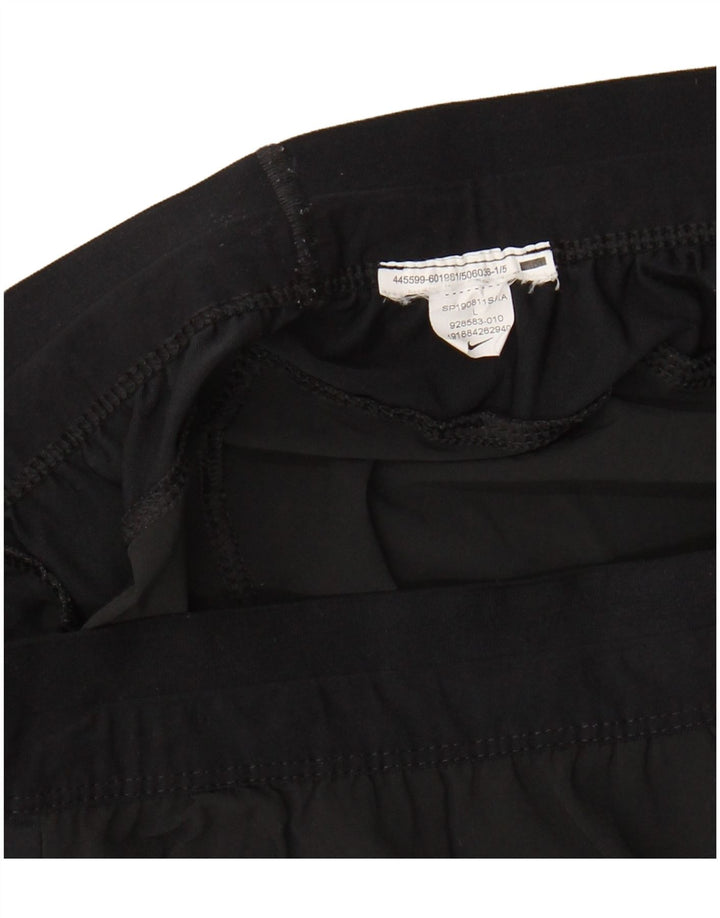 NIKE Pantalon de survêtement pour femme UK 16 Large Noir