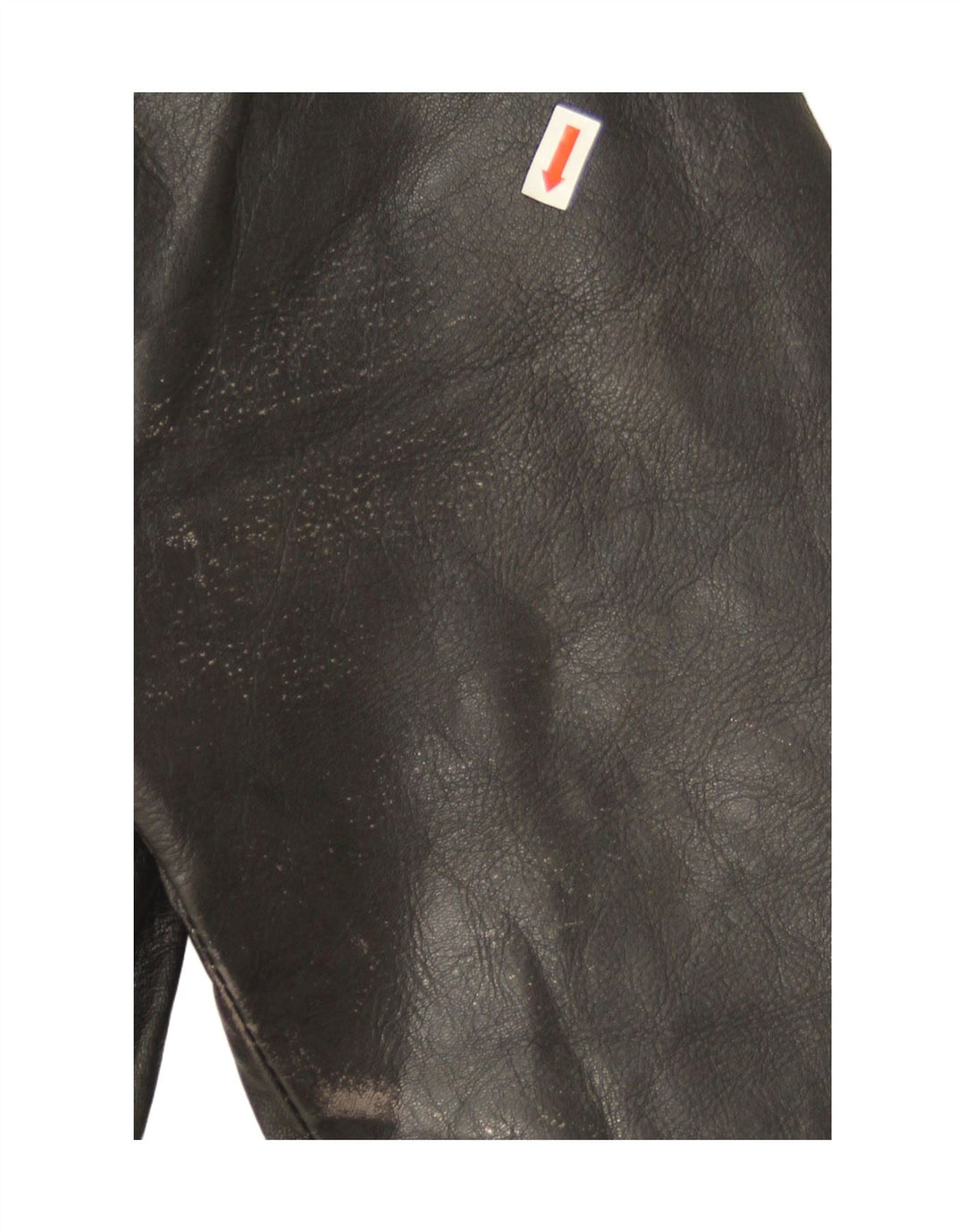 veste de motard en cuir coupe ample vintage pour femme IT 44 Noir moyen