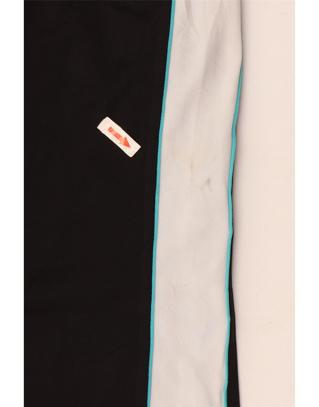 PUMA Pantalon de survêtement pour femme UK 44 Large Noir Colorblock Polyester