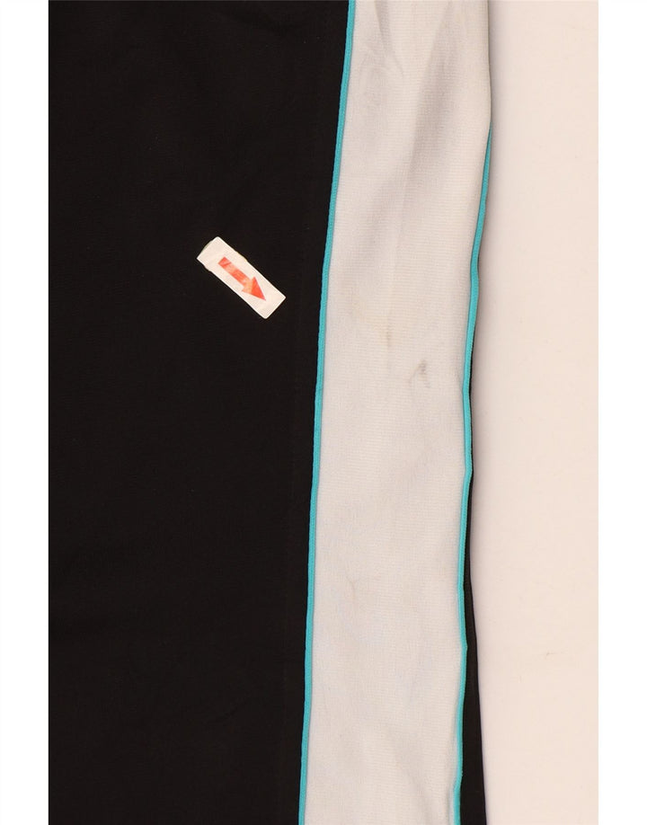 PUMA Pantalon de survêtement pour femme UK 44 Large Noir Colorblock Polyester