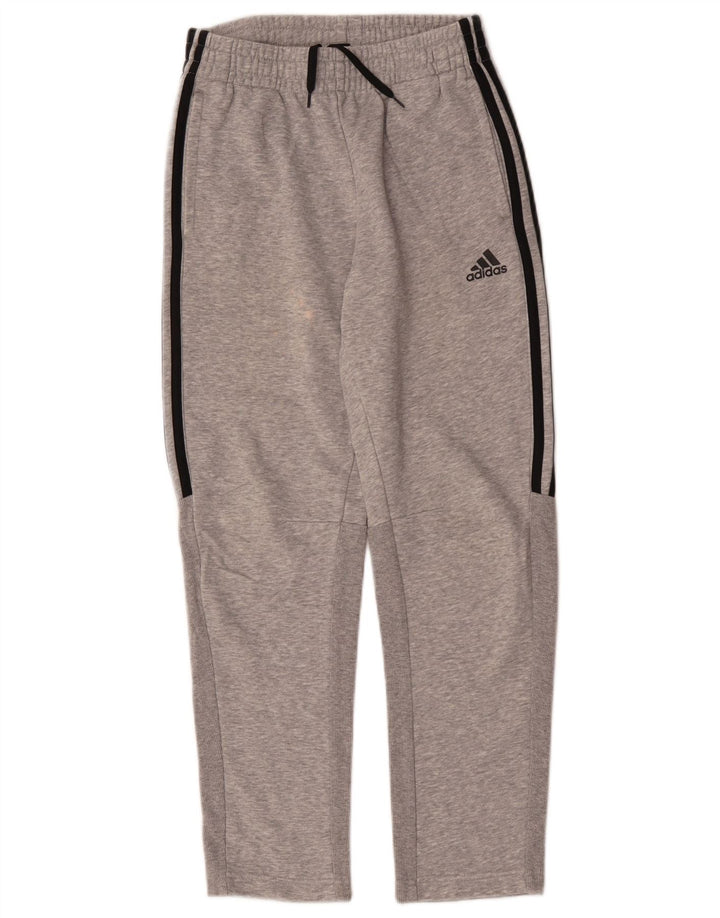 Adidas Pantalon de Survêtement Garçon 11-12 ans Gris Coton