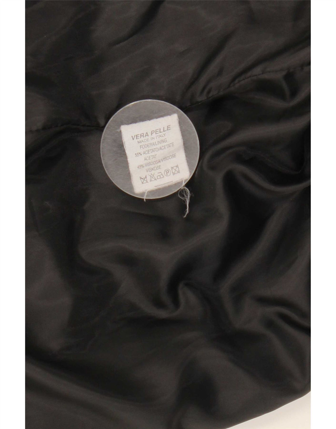 Veste en cuir homme vintage IT 52 XL Cuir noir