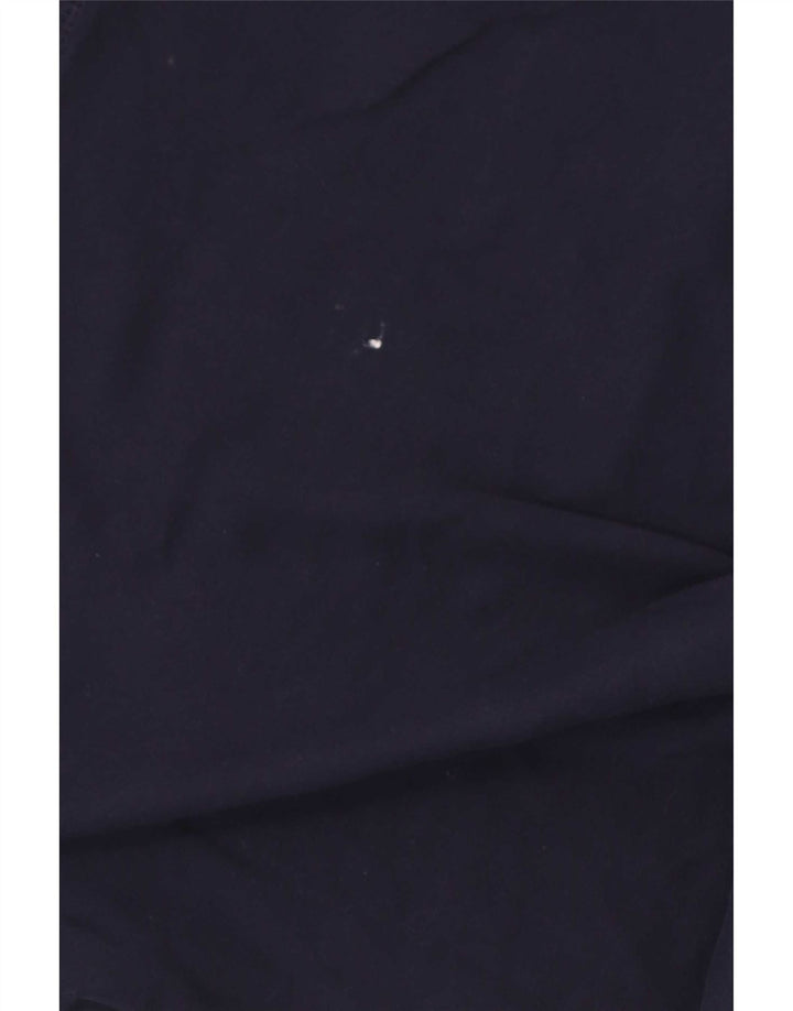 Ralph Lauren Haut d'équitation à manches longues pour femme UK 12 Bleu marine moyen
