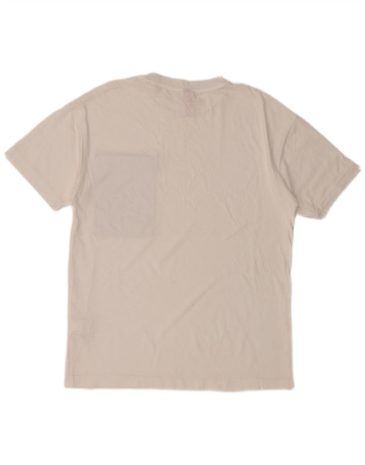 KAPPA T-Shirt Homme Blanc Moyen Coton
