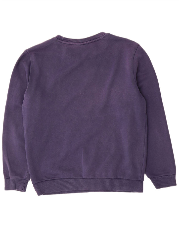 Puma Sweat-shirt pour homme en coton bleu marine Taille S