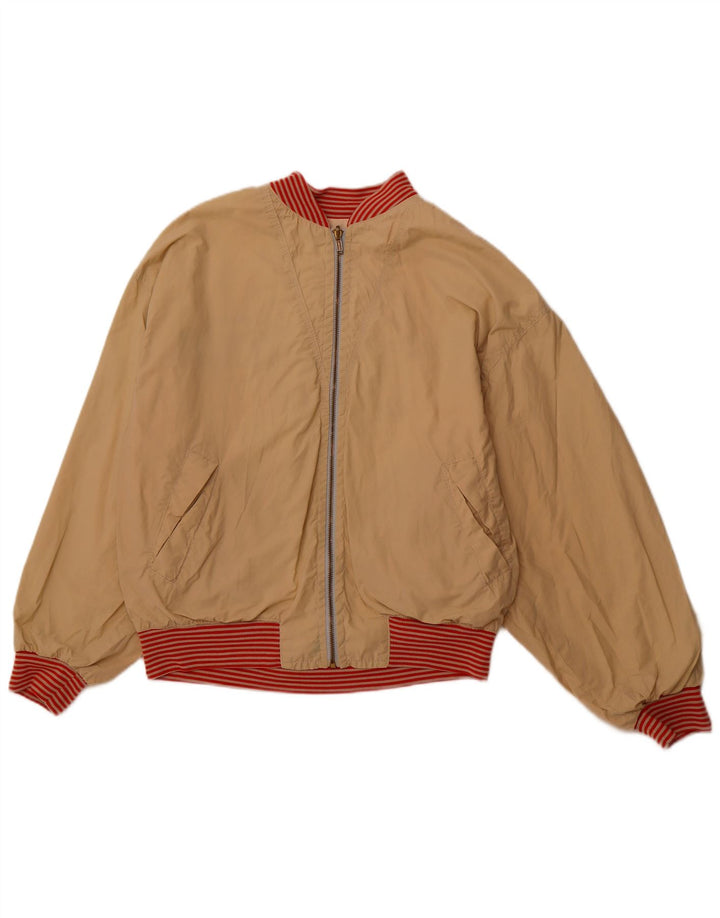 QUARRY Veste réversible graphique pour homme UK 42 XL Coton blanc cassé