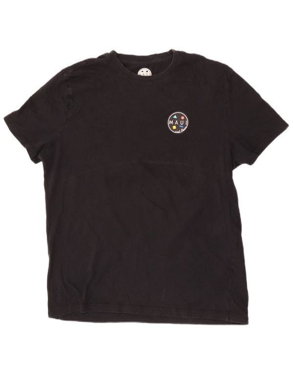 Maui and Sons T-shirt graphique pour hommes, grand, noir
