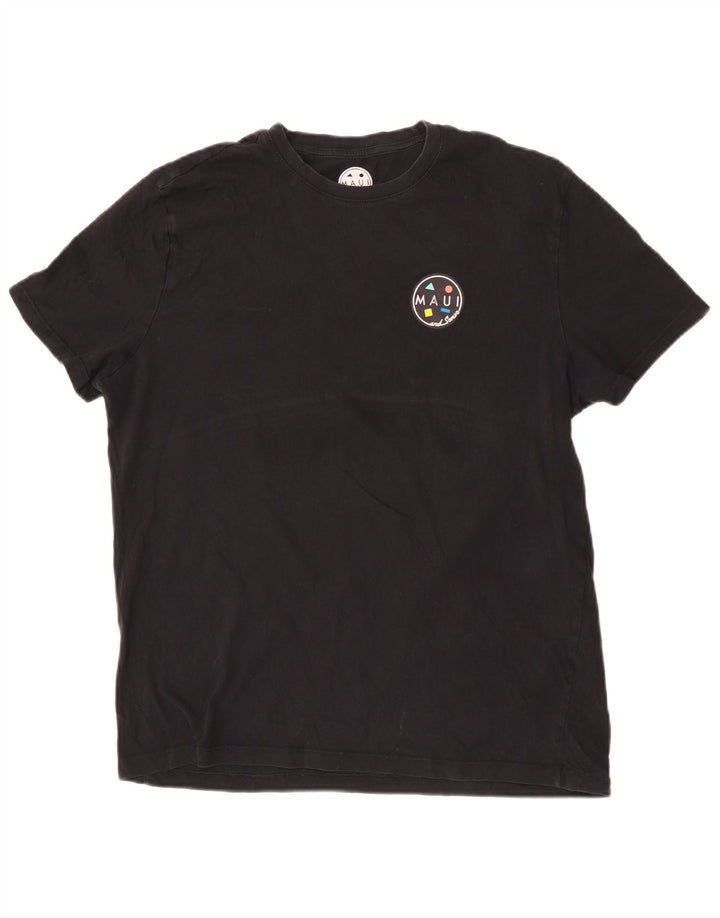 Maui and Sons T-shirt graphique pour hommes, grand, noir