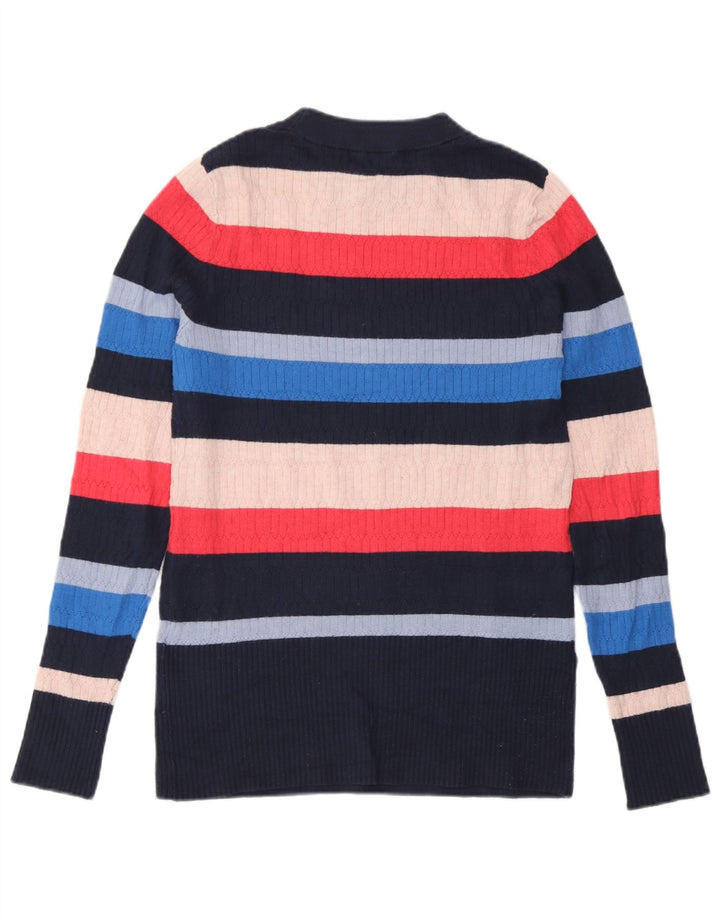 Marks & Spencer Pull ras du cou pour femme UK 10 Small Multicolore