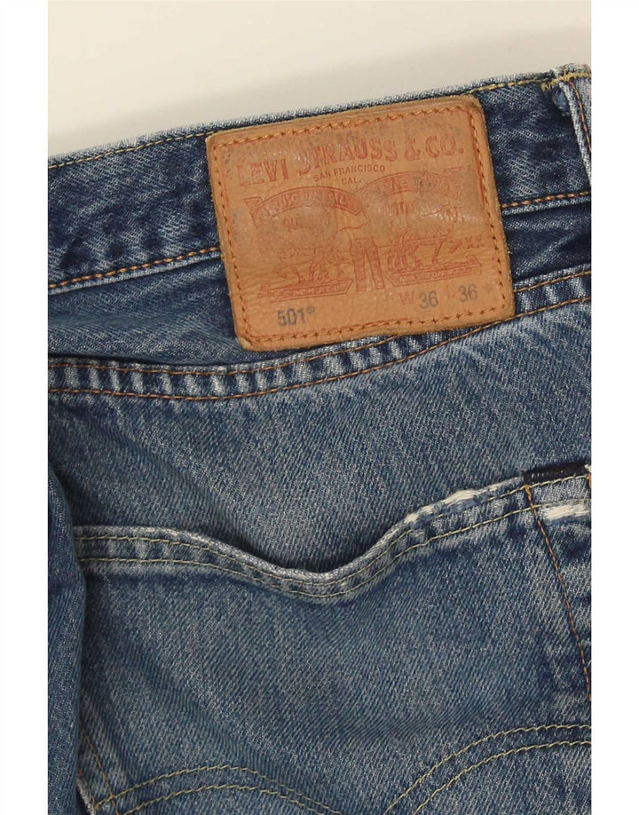 Levi's Jean Droit 501 Homme Bleu W36 L31