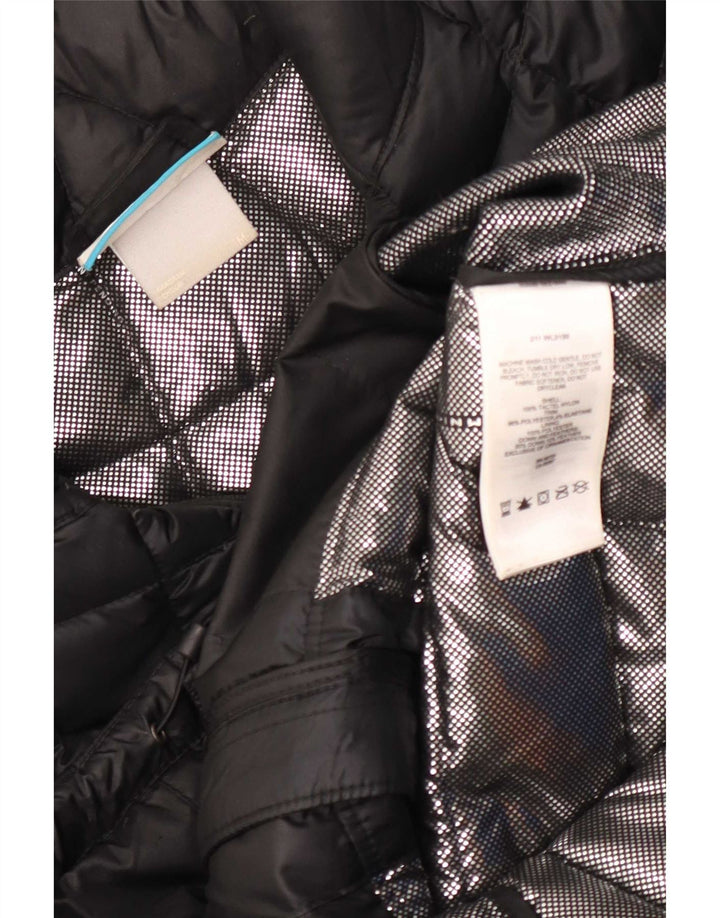 Columbia Veste rembourrée pour homme UK 38 Medium Noir Colorblock Nylon