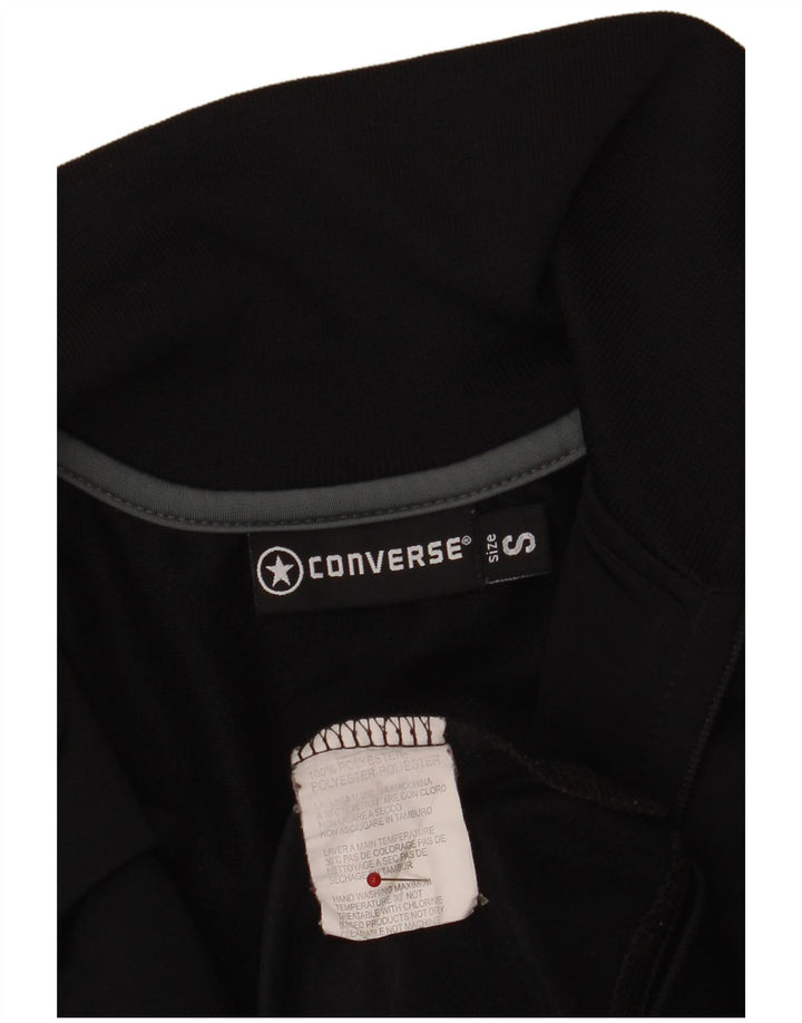 Converse Veste de survêtement pour homme Petit Noir Polyester