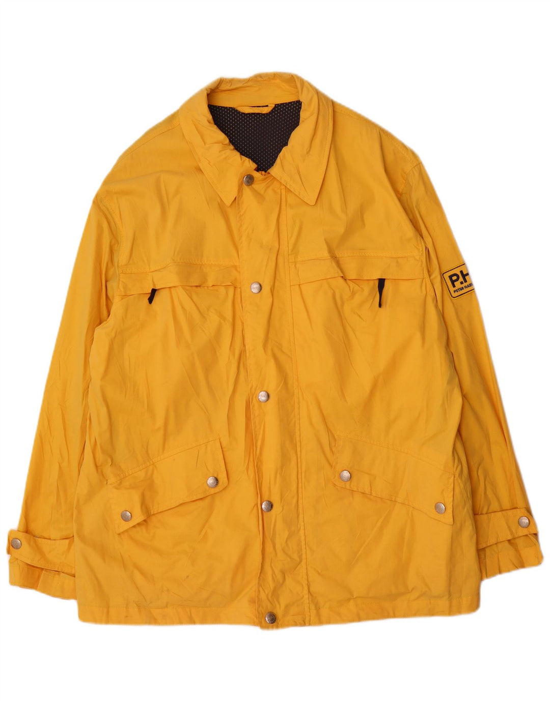 Peter Hadley Veste utilitaire pour homme IT 50 Large Jaune Coton