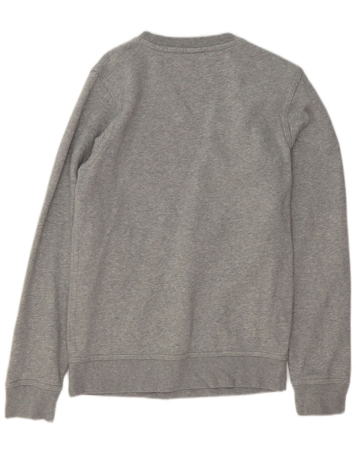 Nike Sweat-shirt pour homme en coton moucheté Gris Taille S