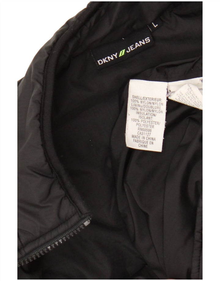 Dkny Gilet rembourré pour garçon 11-12 ans Grand nylon noir