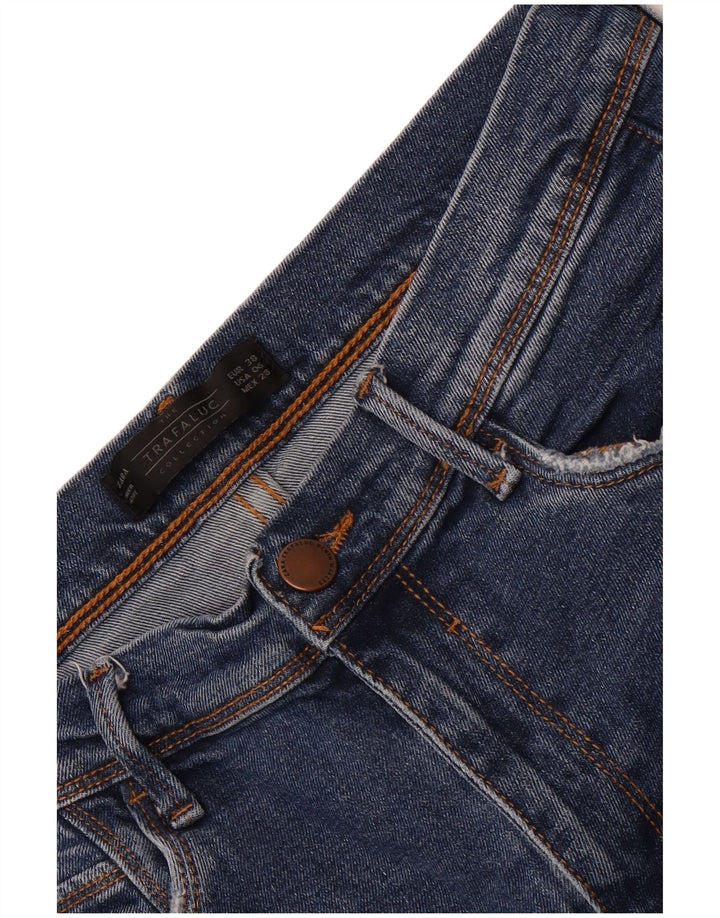 Zara Jean court pour femme EU 38 Small W28 L24 Bleu