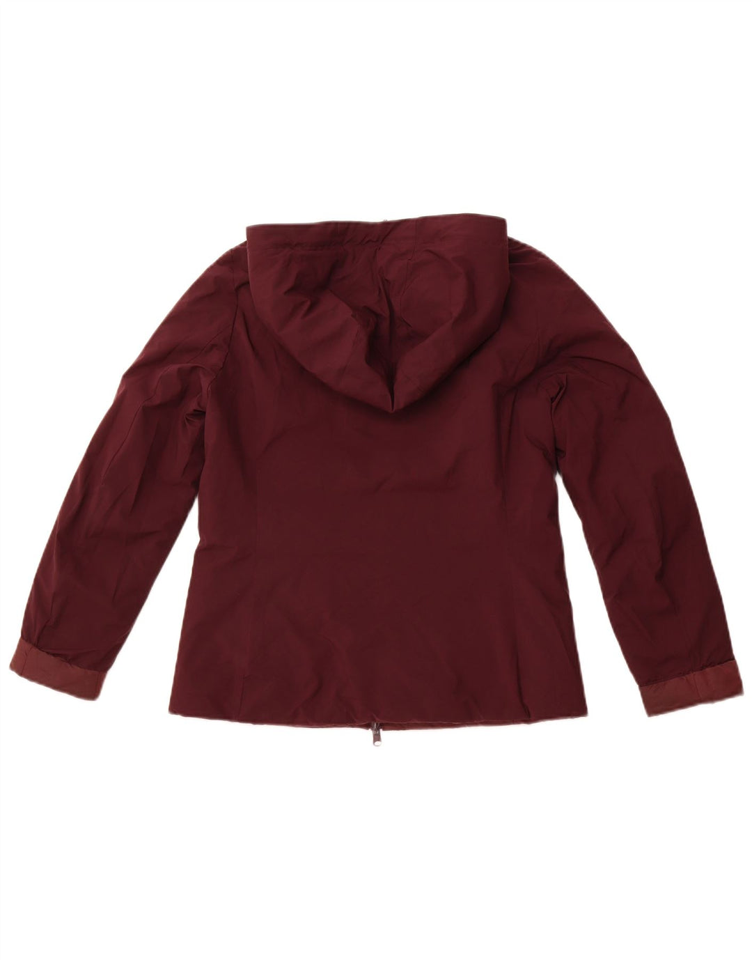 REFRIGUE Veste matelassée réversible à capuche pour femme UK 10 Small Bordeaux