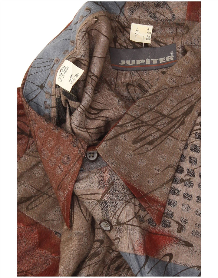 Jupiter Chemise pull homme taille 43 grand coton patchwork multicolore