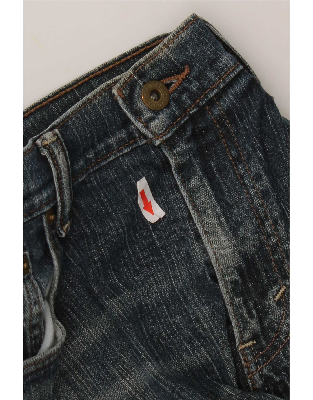 Levi's Jean Droit 514 Homme Bleu W32 L34 Coton
