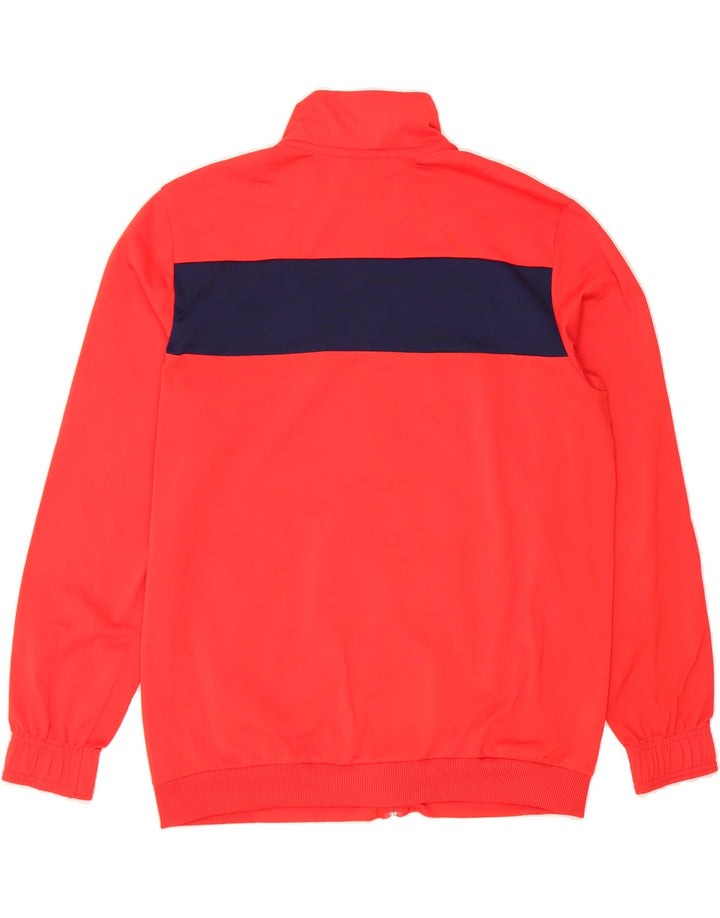 PUMA Mens Tracksuit Top Jacket Medium Red Colourblock Vintage Puma and Second-Hand Puma from Messina Hembry 