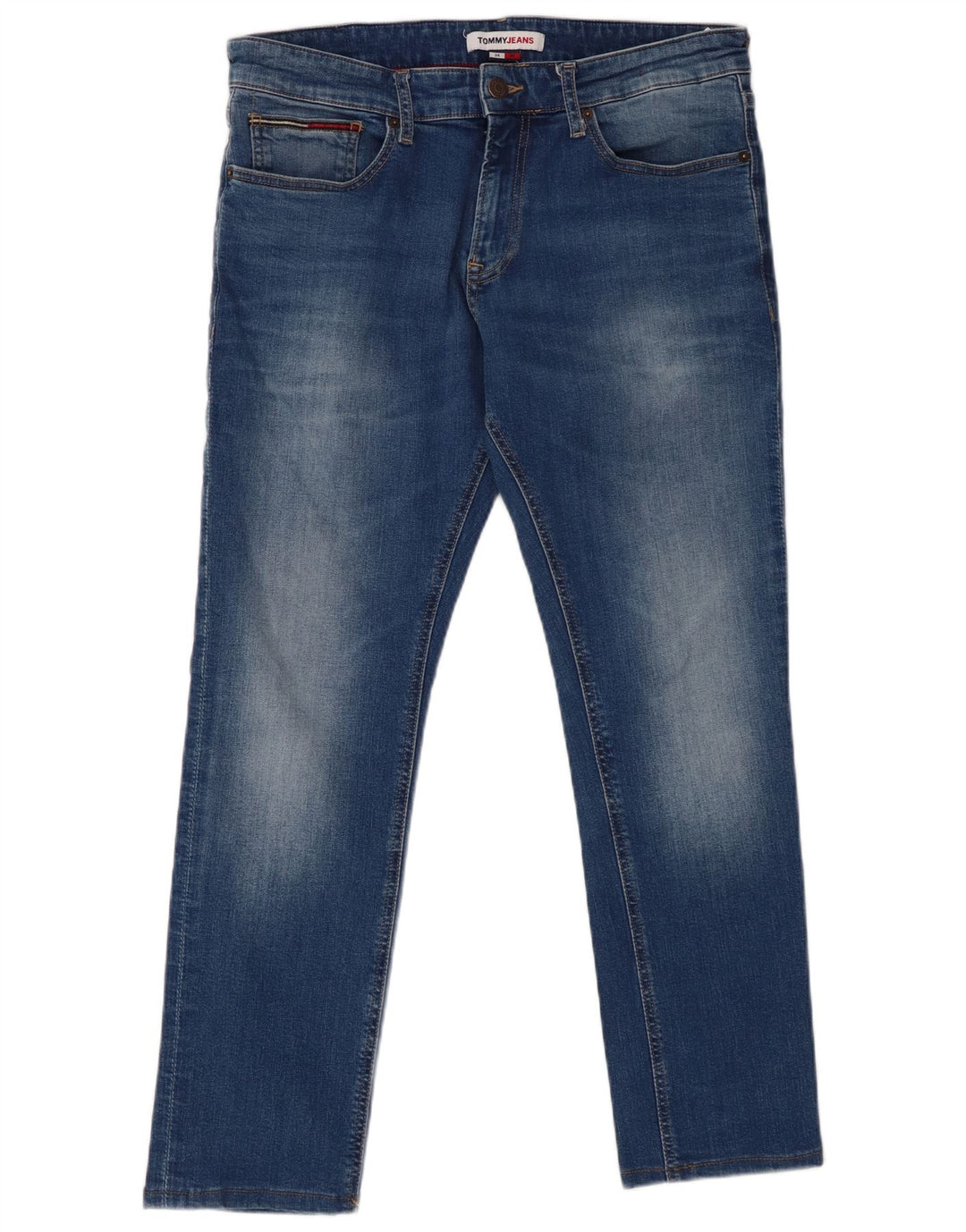 TOMMY HILFIGER Jean Slim Scanton W34 L27 Homme Bleu Coton