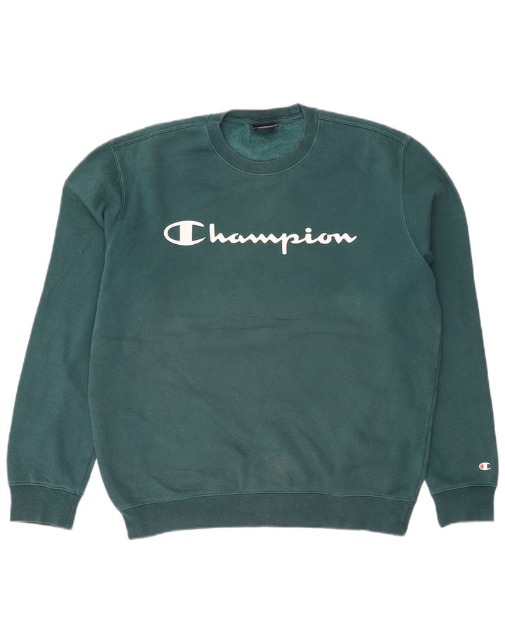 Champion Sweat-shirt graphique pour hommes, grand vert oxyde