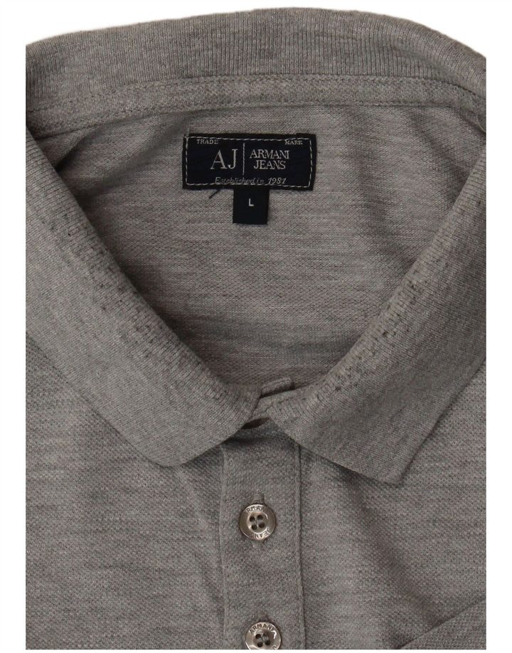 ARMANI JEANS Polo Homme Grand Gris