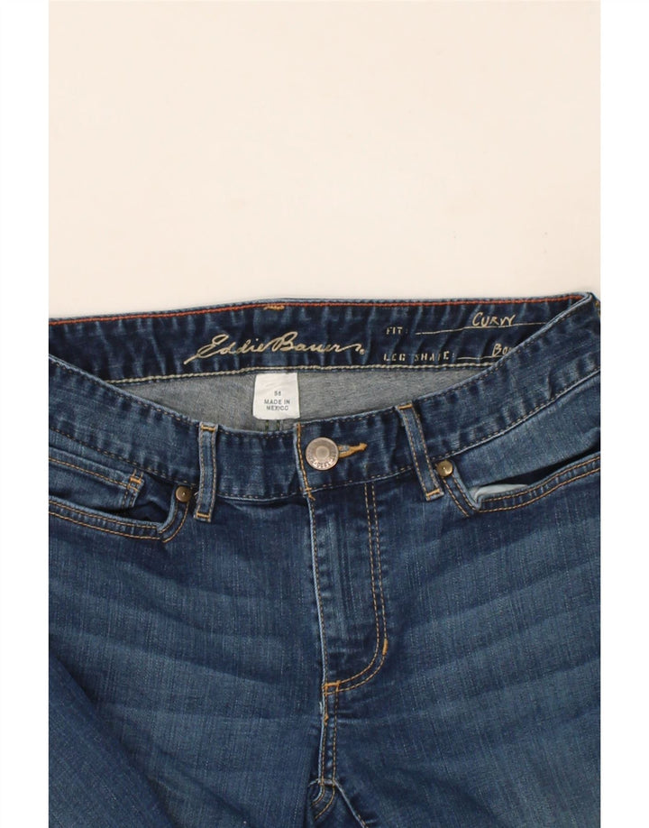 EDDIE BAUER Womens Bootcut Jeans US 6 Medium W28 L30 Navy Blue Vintage Eddie Bauer and Second-Hand Eddie Bauer from Messina Hembry 
