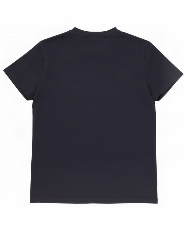 Tommy Hilfiger T-shirt graphique coupe classique pour homme, petit, bleu marine, coton