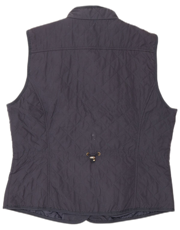 Zara Gilet matelassé pour femme UK 18 XL Bleu marine
