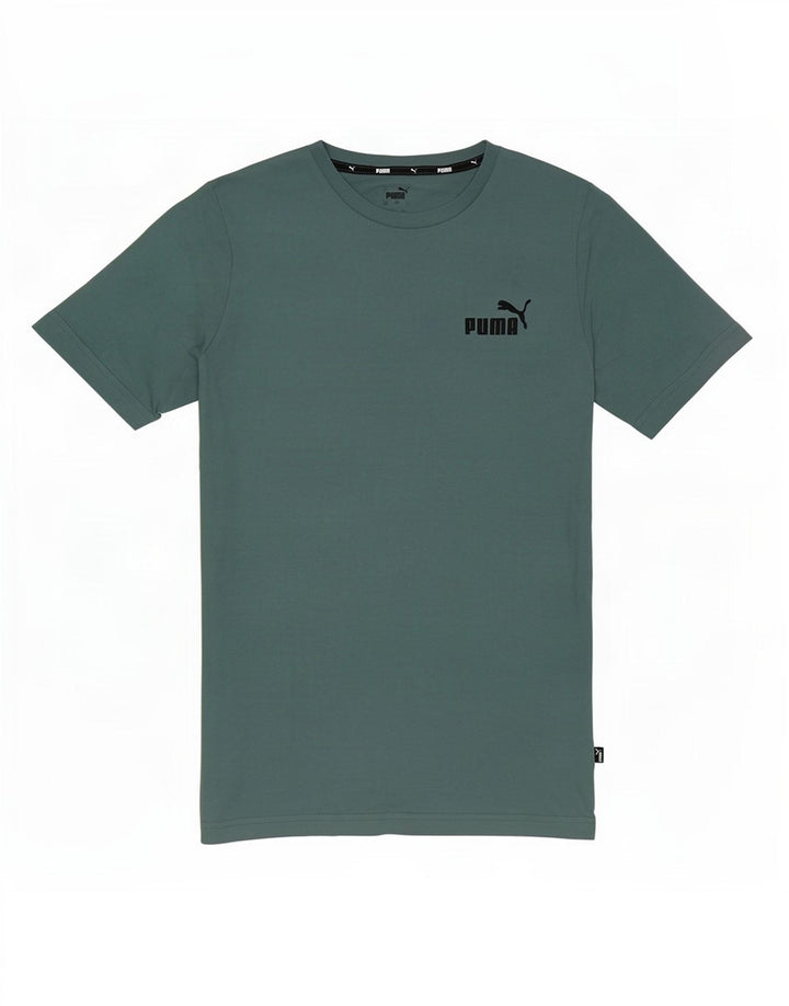Puma T-Shirt Top XS Vert Coton Homme