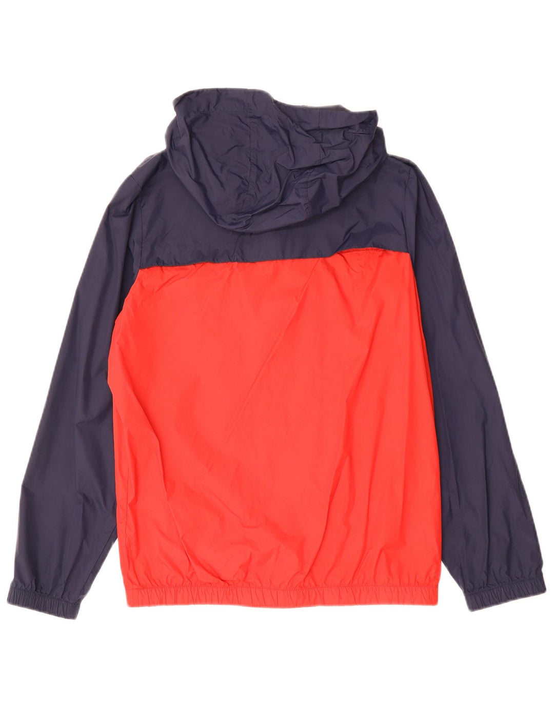 Veste anorak graphique à capuche Ellesse pour garçon 13-14 ans bleu marine colour block