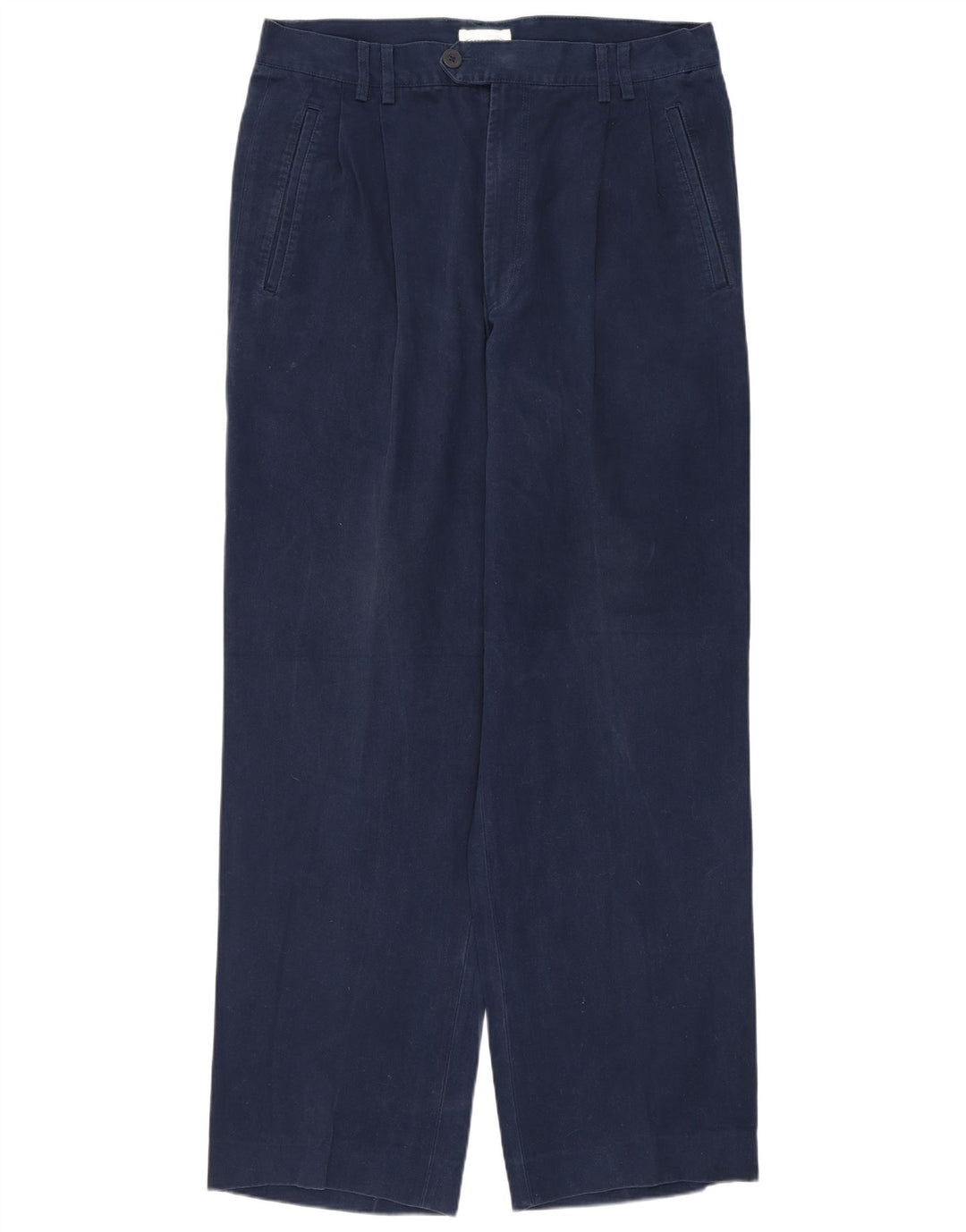 MISSONI Pantalon de costume pour homme IT 48 Medium W30 L30 Bleu marine Coton