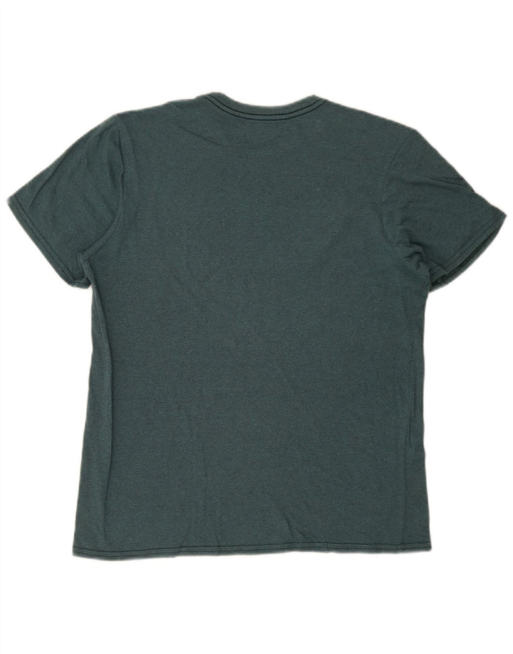 Volcom T-Shirt Graphique Coupe Moderne Homme Vert Moyen Coton