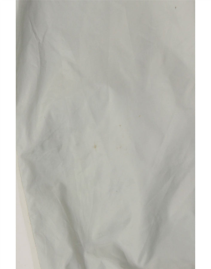 Invicta Veste de pluie à capuche pour femme UK 10 Petit Blanc Polyester
