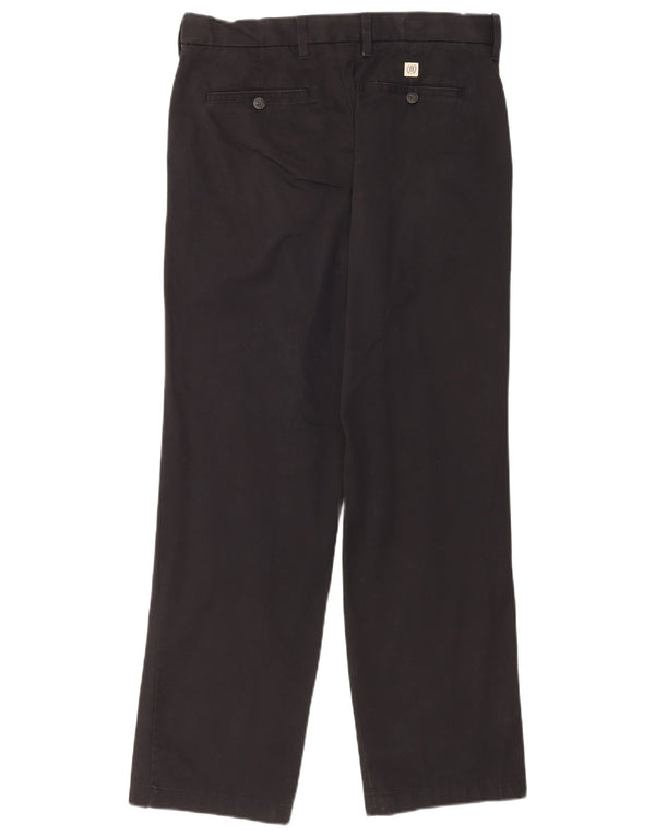 Marks & Spencer Pantalon Chino Droit Homme W32 L31 Coton Noir
