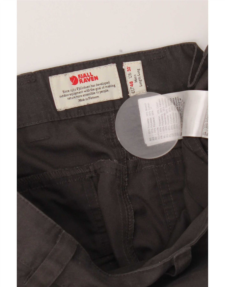 Fjall Raven Pantalon cargo droit pour homme EU 48 Medium W32 L31 Gris