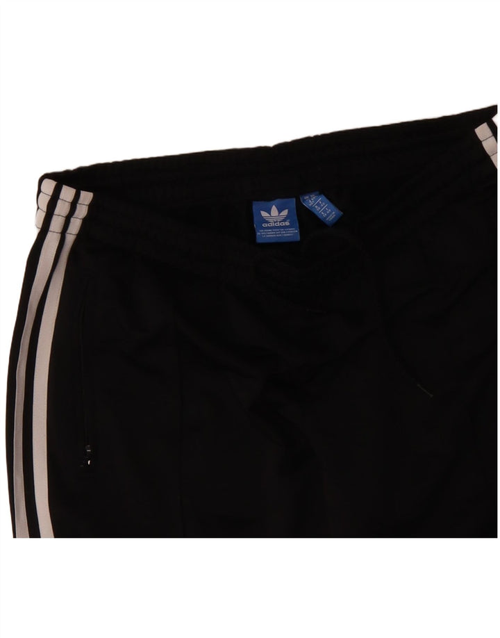 ADIDAS Pantalon de survêtement pour femme UK 12 Medium Noir Polyester