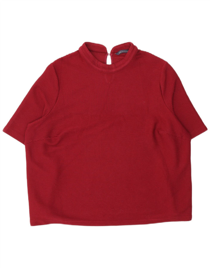 Marks & Spencer Chemisier Femme UK 20 2XL Bordeaux Polyester