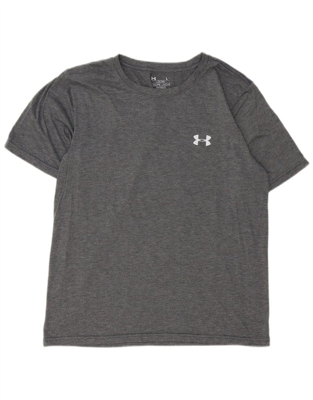 Under Armour T-Shirt Femme UK 14 Large Gris