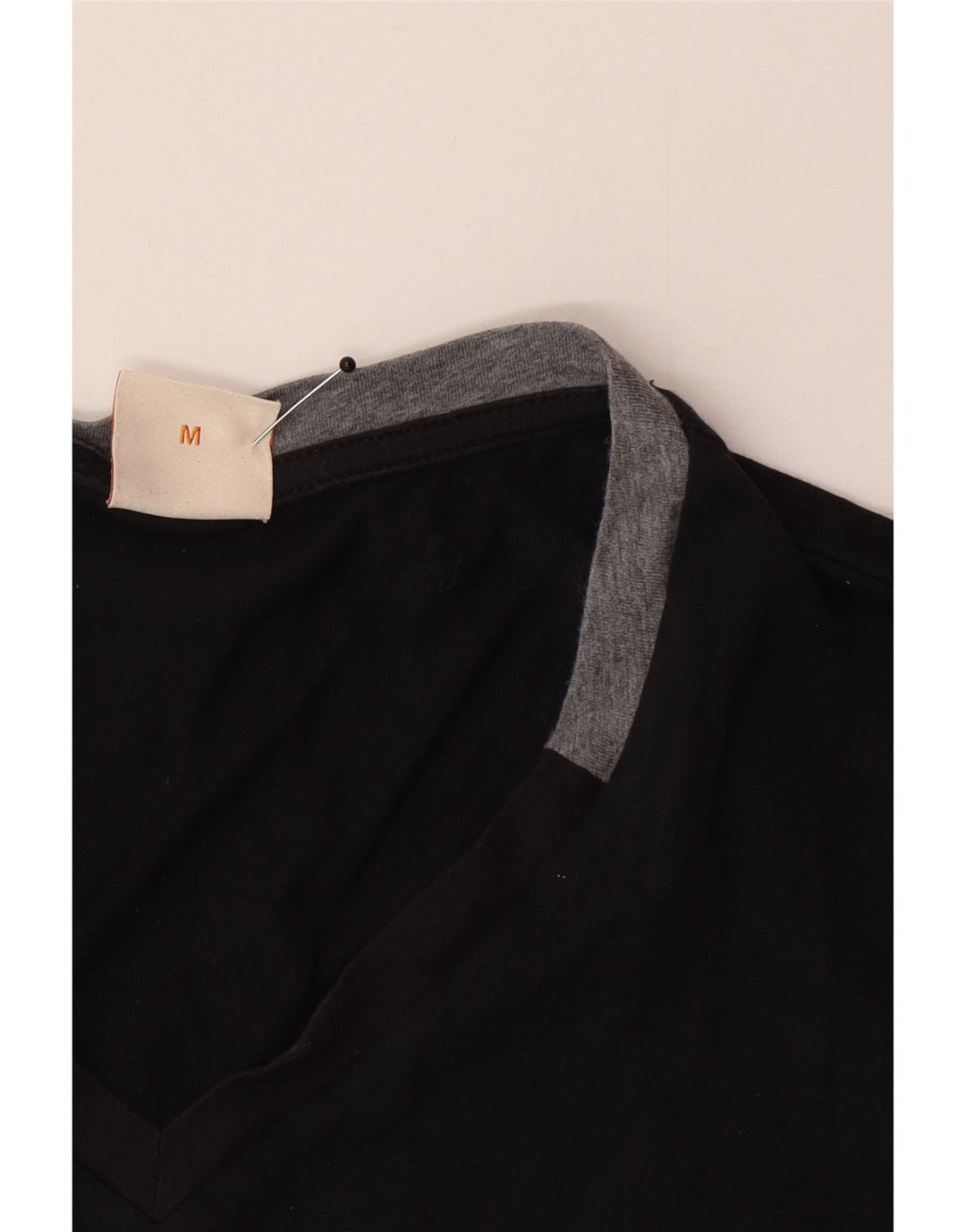 Hugo Boss Homme T-Shirt Top Noir Moyen