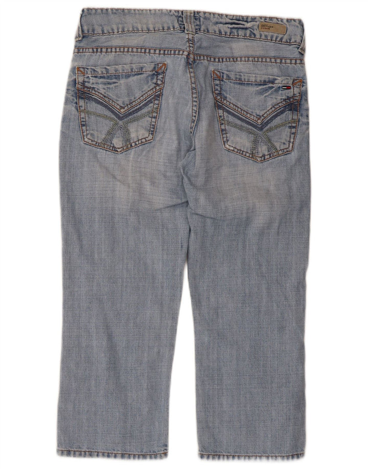 Tommy Hilfiger Jean Capri Femme W30 L21 Bleu Coton