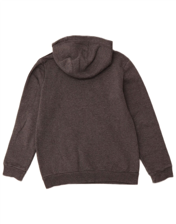 ADIDAS Pull à capuche graphique pour garçon 9-10 ans Gris Coton