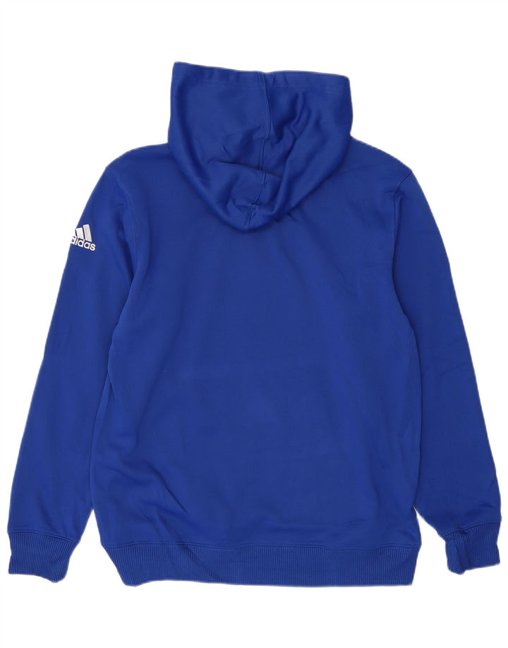 Adidas Pull à capuche Panthers Graphic pour homme en polyester bleu moyen