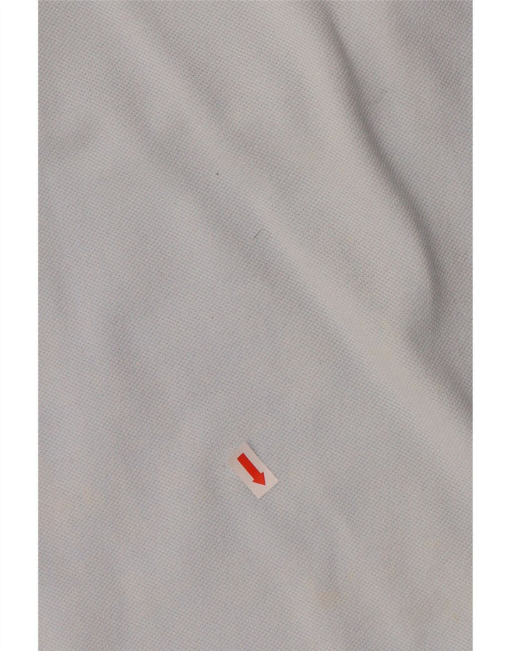 LACOSTE Polo Homme Taille 7 2XL Bleu Coton