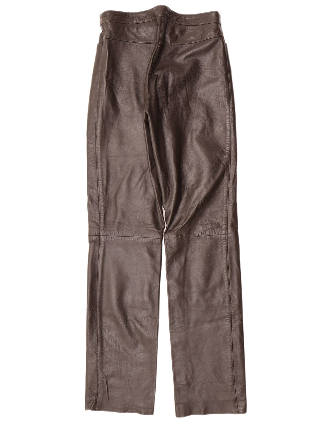 MADDOX Pantalon en cuir pour femme EU 36 Small W26 L32 Cuir marron