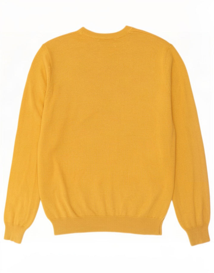 Marks & Spencer Pull Col V Homme Jaune Moyen Coton